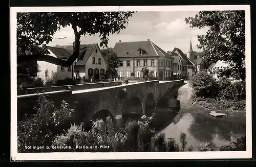 AK Söllingen, Brücke über die Pfinz