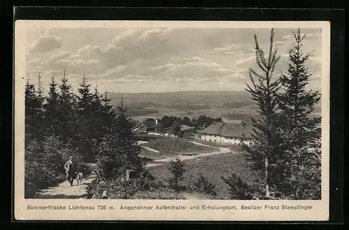AK Lichtenau, Aufenthalts- und Erholungsort Sommerfrische