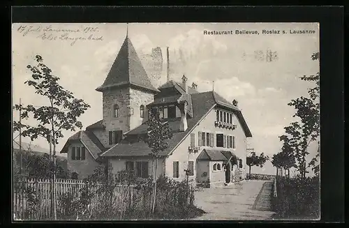 AK Rosiaz s. Lausanne, Restaurant Bellevue