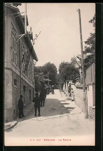 AK Villennes, La Ravine