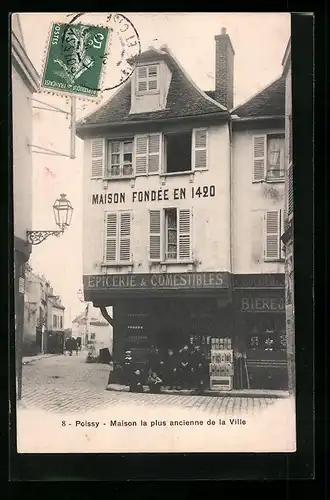 AK Poissy, Maison la plus ancienne de la Ville