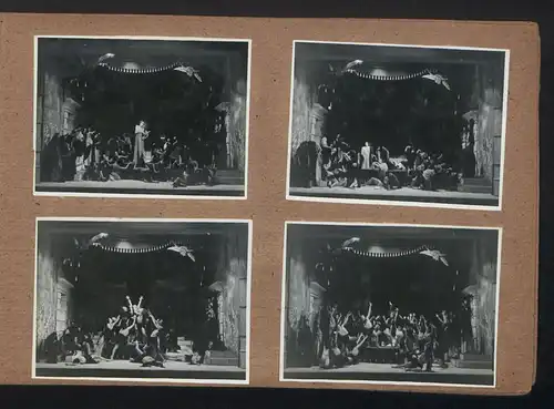 Fotoalbum mit 50 Fotografien, Ausdruckstanz / Frauen Tanzgruppe 1942, Ruth von Bullon, Choreografie, Theater