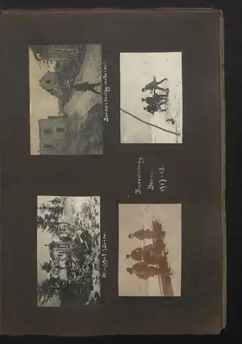 Fotoalbum mit 84 Fotografien, 1.WK 1. Garde Feld Artillerie Regiment Berlin, Frankreich Westfront, Flugzeug, Panzer 1917