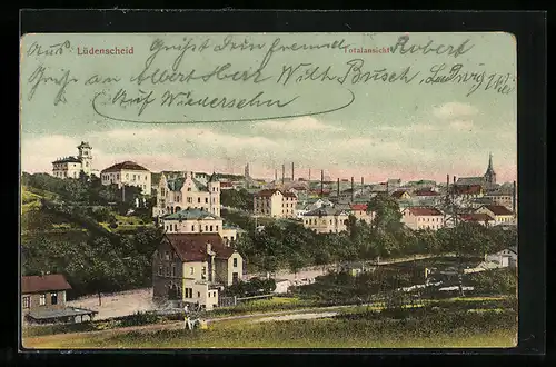 AK Lüdenscheid, Totalansicht
