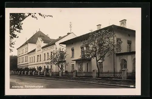 AK Altötting, Blick zum Franziskushaus