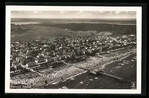 AK Ahlbeck, Ostseebad, Teilansicht