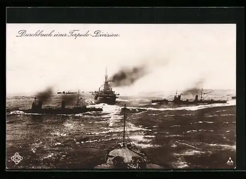 AK Durchbruch einer Torpedo-Division