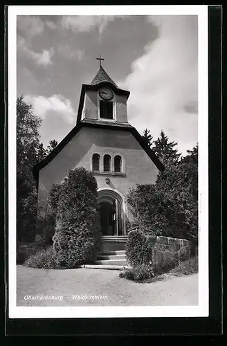 AK Oberbärenburg, Waldkirchlein, Aussenansicht