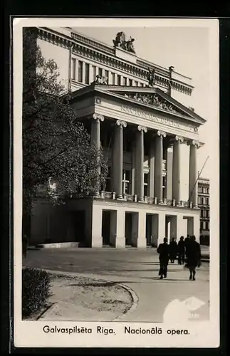 AK Riga, Galvaspilseta, Nacionala opera
