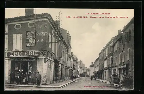 AK St-Gaudens, Entree de la Rue de la Republique