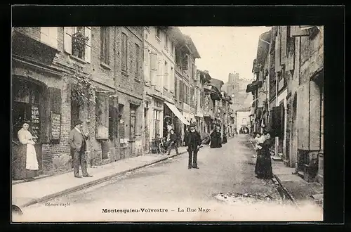 AK Montesquieu-Volvestre, La Rue Mage