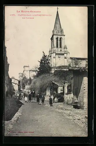 AK Castelnau-D`Estretefonds, Le Clocher