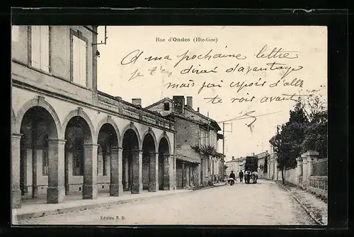 AK Ondes, Rue d`Ondes