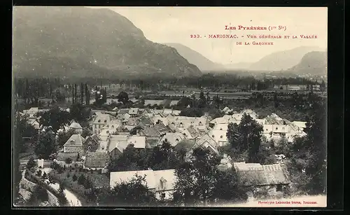 AK Marignac, Vue Generale et la Vallee de la Garonne