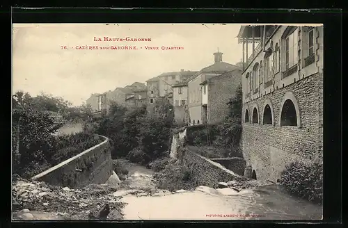 AK Cazères-sur-Garonne, Vieux Quartier