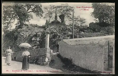 AK Barbazan, Le Rocher et la Vierge