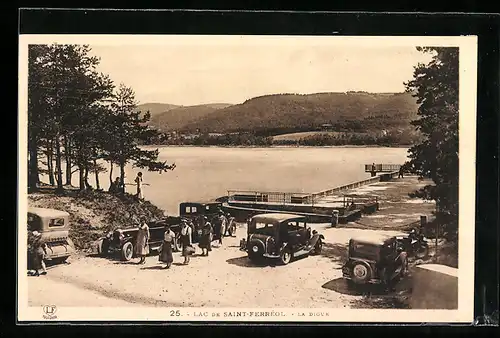 AK Saint-Ferréol, Le Lac, La Digue