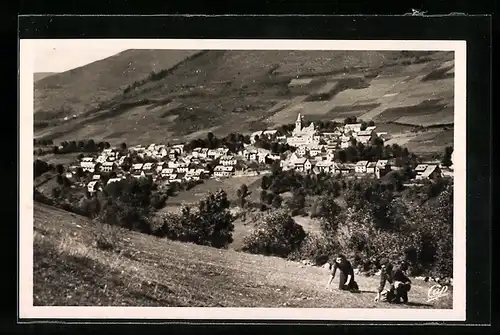 AK Saint-Aventin, Vallée de l`Arboust, Vue générale