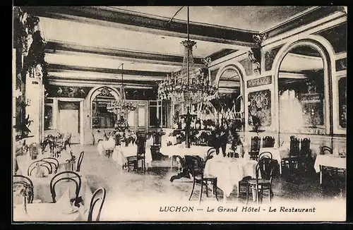 AK Luchon, Le Grand Hôtel, Le Restaurant