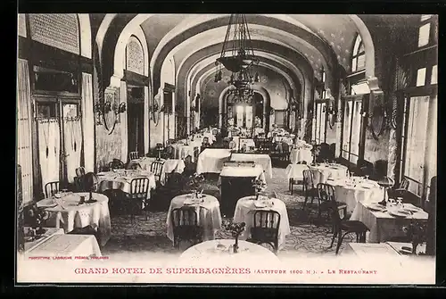 AK Superbagneres, Grand Hotel, Le Restaurant