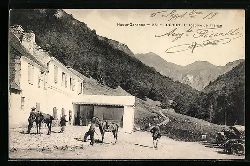 AK Luchon, l`Hotel de France