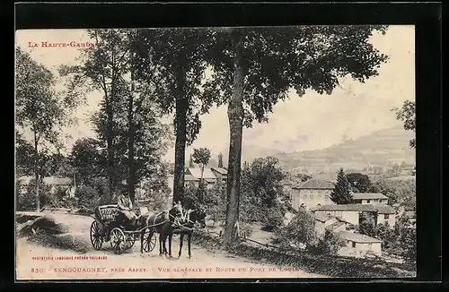 AK Sengouagnet, Vue Générale et Route du Pont de Loule
