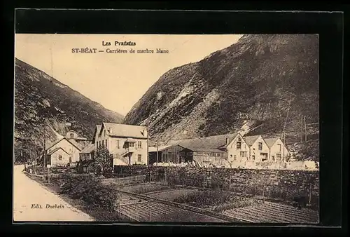 AK St-Béat, Carrières de marbre blanc