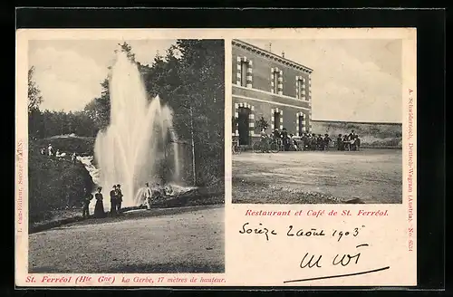 AK St. Ferréol, Restaurant et Café de St. Ferréol, La Gerbe