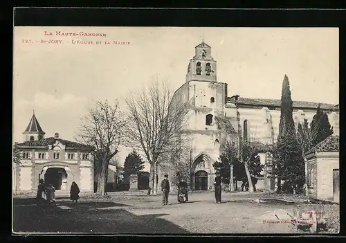 AK St-Jory, L`Eglise et la Mairie