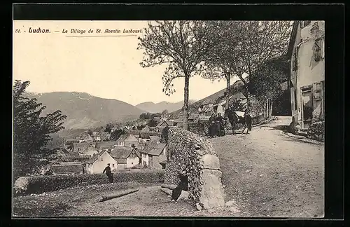 AK Luchon, Le Village de St. Aventin Larboust