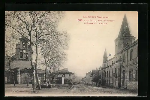 AK St-Paul, L`Église et la Place