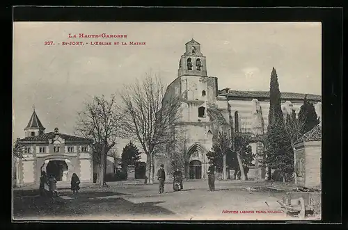 AK St-Jory, L`Eglise et la Mairie