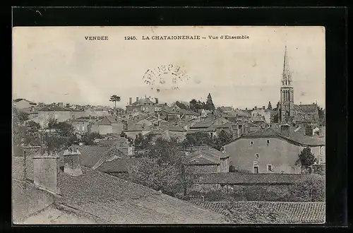 AK La Chataigneraie, Vue d`Ensemble