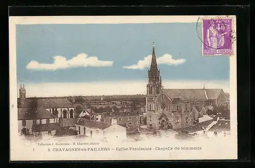 AK Chavagnes-en-Paillers, Eglise Paroissiale, Chapelle du Séminaire