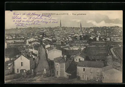 AK Fontenay-le-Comte, Panorama