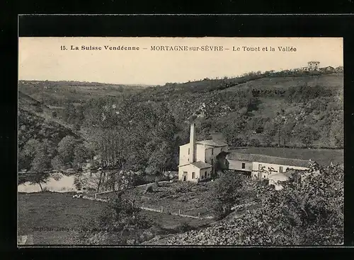 AK Mortagne-sur-Sèvre, Le Touet et la Vallée