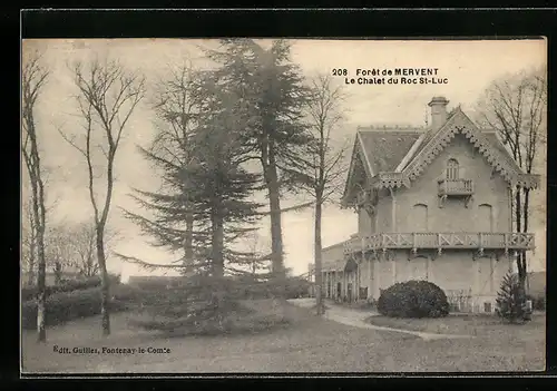 AK Mervent, La Forêt, Le Chalet du Roc St-Luc