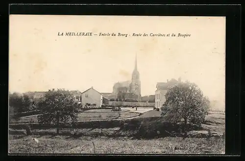 AK La Meilleraie, Entrée du Bourg, Route des Carrières et du Boupère