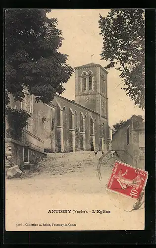 AK Antigny, L`Eglise