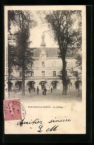 AK Fontanay-le-Comte, Le Collège