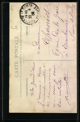 AK Fontanay-le-Comte, La Tour Rivalland