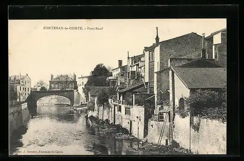 AK Fontenay-le-Comte, Pont-Neuf