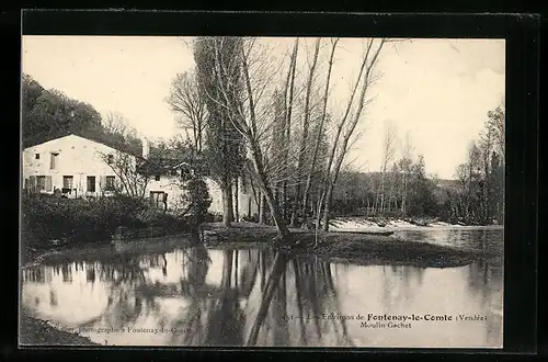 AK Fontenay le Comte, Moulin Gachet