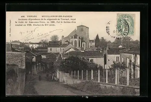 AK Mouilleron-en-Pareds, Ancienne dépendance de la seigneurie de Vouvant