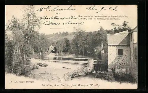 AK Mortagne, La Sèvre à la Moreau