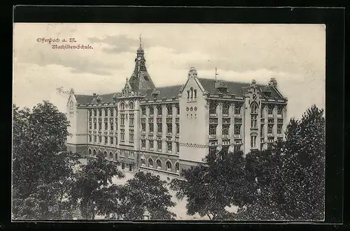 AK Offenbach a. Main, Mathilden-Schule