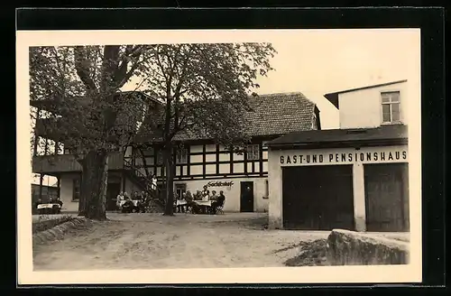 AK Bad Klosterlausnitz i. Thür., Gast- und Pensionshaus Sachsenhof