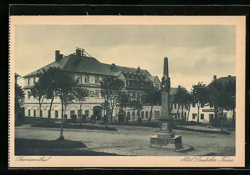 AK Oberwiesenthal, Hotel Deutscher Kaiser