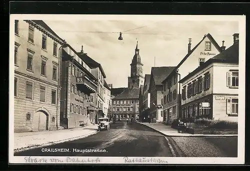 AK Crailsheim, Hauptstrasse