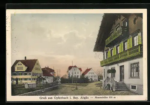 AK Opfenbach, Ortsansicht
